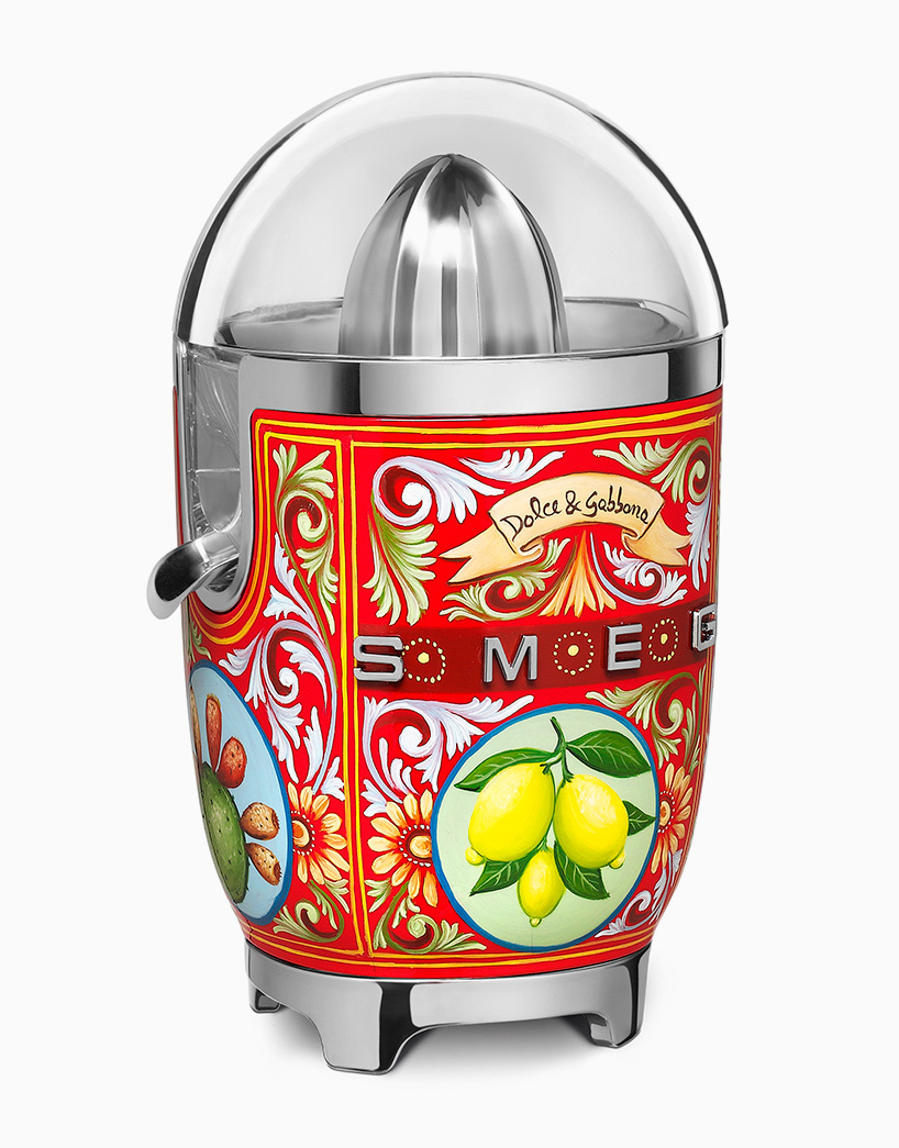smeg collaboration with dolce and gabbana
